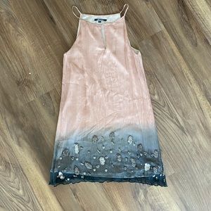 Lumier Silk Sequin Dress
